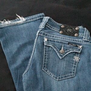 Miss Me Blue Boot Cut Jeans